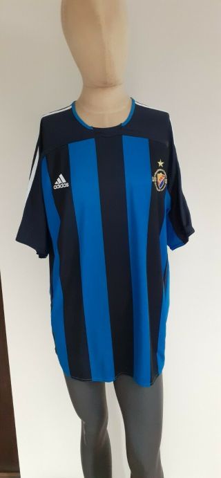Vintage Football Shirt - Djurgardens If 2006 Home Kit 2xl Adidas Sweden