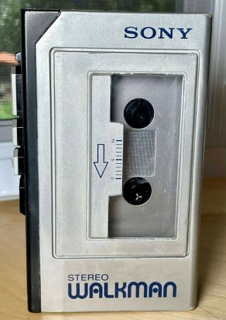 Vintage 1981 Sony Stereo Walkman Cassette Player - Wm - 1 -