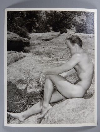 Western Photography Guild,  Physique,  Male Nude,  Posing Strap Era,  Don Whitman