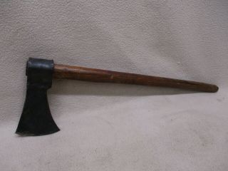 Vintage Hand Forged Tomahawk Throwing Hatchet/axe With Handle - H&b ?