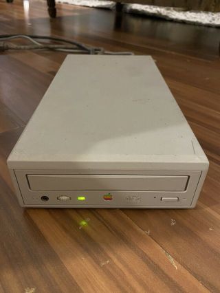 Apple Applecd 300e Plus M2918 Mac Cd Rom External Scsi Vintage