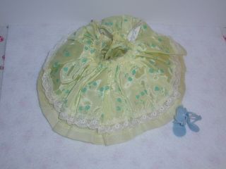 Vintage Vogue Jill doll Dress tagged And Shoes,  L@@k 1959 - 3263 3