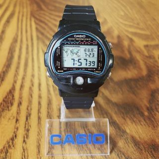 Rare Vintage 1989 Casio Ts - 100 Digital Thermometer Watch,  Made In Japan Mod.  815