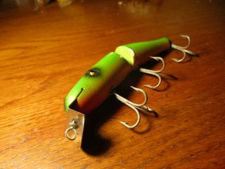Creek Chub Jointed Pikie with glass eyes lure & color 2