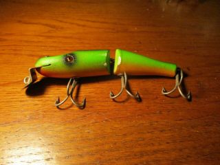 Creek Chub Jointed Pikie with glass eyes lure & color 3