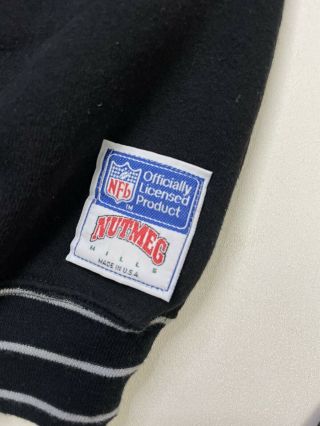 VINTAGE Nutmeg Oakland Raiders NFL Crewneck Sweatshirt Men ' s Adult XL 90s USA 3