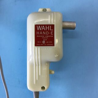 Vintage 1950s Wahl Hand - E Handheld Electric Massager Vibrator - No Attachments